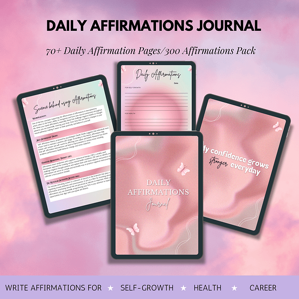 Daily Affirmations Journal